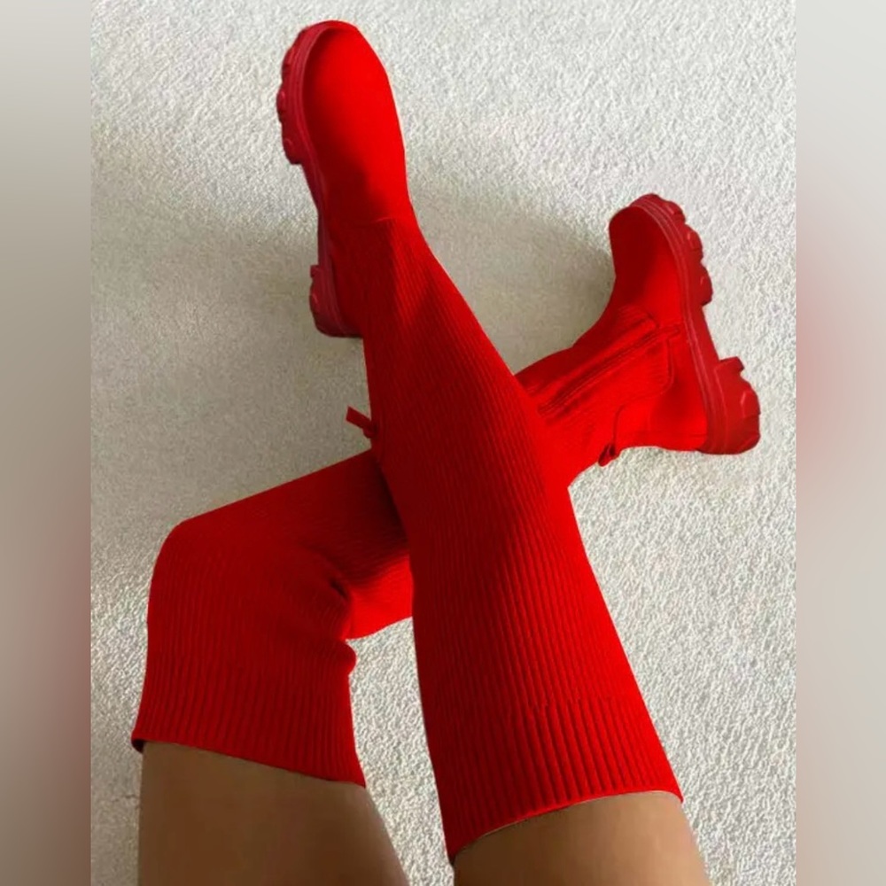 Thigh high boots